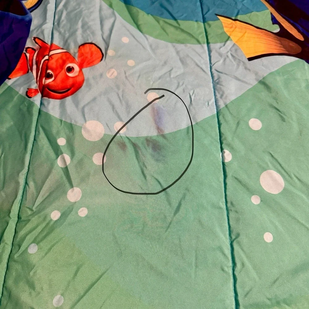 Disney Finding Dory Nemo Twin - Full‎ Comforter Bedding Blanket Read Description